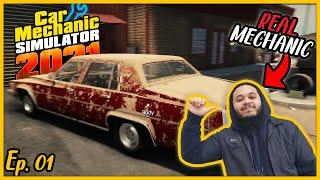 REAL Mechanic Plays Car Mechanic Simulator 2021 for the First Time!