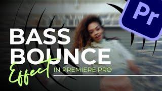 How To Create A Camera BOUNCE Effect To Music In Premiere Pro ️