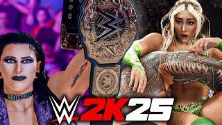 I Made Every WWE Title Intergender In WWE 2K25 Universe Mode