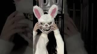 Halloween Costume Scary Rabbit Mask