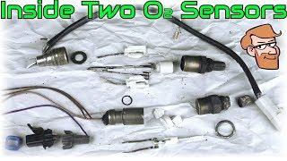 What's Inside an Oxygen Sensor? Two O2 Sensors Taken Apart • Cars Simplified