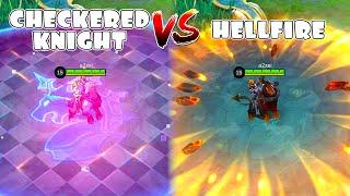 Irithel Checkered Knight VS Hellfire Skin Comparison