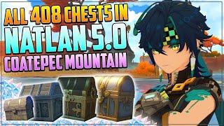 Guide to ALL Chests in Natlan | Coatepec Mountain | Genshin Impact 5.0