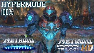 Metroid Prime 3: Corruption HD [Wii] - Complete Gameplay 100% / All Upgrades (Hyper Mode)
