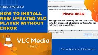 VLC Player  - How to update VLC player manually from temp folder  2021 guide