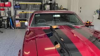 1967 Chevrolet Camaro tinted by Tint Man Window Tinting inc with Xpel CS 30% Window Film in Longwood