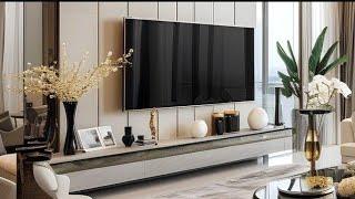 TV Wall Designs/ Entertainment TV Unit Designs/ Mount TV And Decoration Ideas