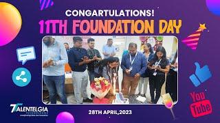 Talentelgia Technologies turns 11 |  Foundation Day Celebrations