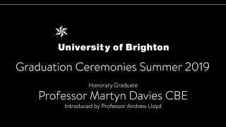 Hon Grad Professor Martyn Davies CBE