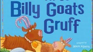 The Three Billy Goats Gruff. Illustrated Children's read-aloud (audiobook) story.