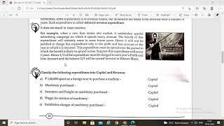 CAPITAL, REVENUE,DEFERRED EXPENDITURE & CAPITAL AND REVENUE RECEIPT