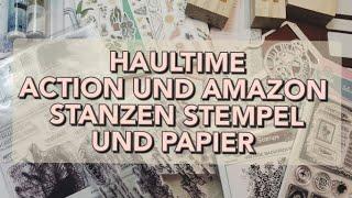 HAULTIME ACTION UND AMAZON | NEUE BLÖCKE | STEMPEL UND STANZEN | KREATIVSUCHT