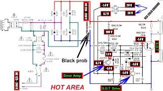 TV all sections voltages | CRT TV SMPS voltages | CRT TV voltages | TV Repair.FHD