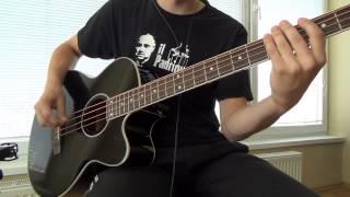 KJ - Harley Benton B-30 BK Acoustic Bass (Sound test) [HD]