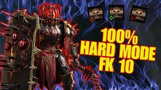 100% FIRE KNIGHT HM 10 RAID: SHADOW LEGENDS