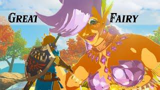 GREAT FAIRY FLIRTING in Breath of the Wild