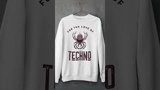 Techno merchandise. Hot off the shelf. #techno #technoproducers #technolovers