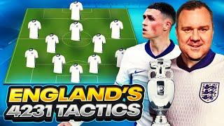 EAFC 24 - (*EURO 2024*) MY ENGLAND 4231 CUSTOM TACTICS & PLAYER INSTRUCTIONS!!