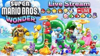 Super Mario Bros. Wonder - 100% Playthrough - Part 1 The Wonderful World of Flower Kingdom