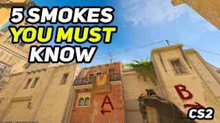 5 Must Know Smokes On Mirage CS2