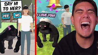 I TRIED LIVING MY BEST LIFE AND ENDED UP MARRYING A GORILLA | 100 Years (Hilarious Life Simulator)