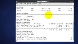 Configure Samba Server In GUI Mode -- SWAT