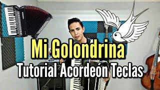 Mi Golondrina - Ramon Ayala - Tutorial Para Acordeon de Teclas