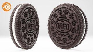 Blender: Make An Oreo In Minutes | Tutorial