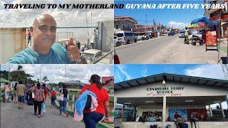 TRAVELING TO MY MOTHERLAND GUYANA AFTER FIVE YEARS