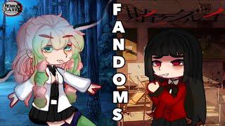 Fandoms react to each other |2/3| Yumeko and Mitsuri | Kshima