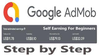 How to earn money from admob | admob earning trick | google admob self Earning for Beginners