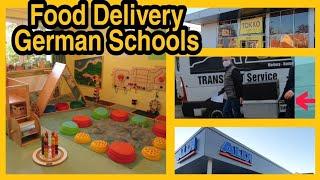 ● LIFE IN GERMANY| WE SPOTTED THIS FOOD DELIVERY IN KINDERGARTEN TRUCK #Lockdown Ending || #shorts