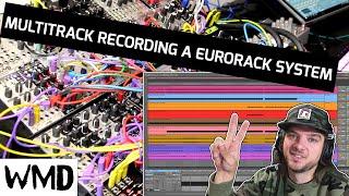 Multitrack recording a Eurorack system with WMD Performance Mixer and DB25 Expander