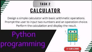 Design a simple Calculator with Arithmetic Operations using Python programming ‎@Madhuri_kamble