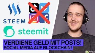 Steem Coin und Steemit Review | Geld verdienen mit Social Media Posts & Kommentaren! (j0nasr LIVE)