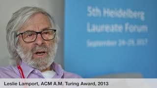 5th HLF – Laureate interview: Leslie Lamport