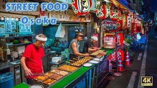 Osaka  | Street Food tour ‍️| Best Japanese Cuisine 