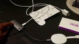 ADD EXTERNAL STORAGE TO CHROMECAST WITH GOOGLE TV   USB C HUB PART 1