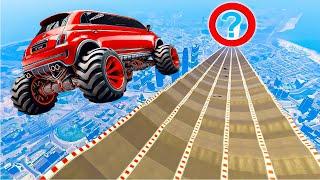 MEGA RAMPA RANDOM ULTRA VELOCE !!! GARE GTA 5 ONLINE