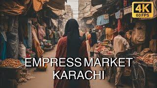 Karachi, Pakistan UNBELIEVABLE Walking Tour in 4K 60FPS