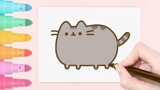 How to Draw Pusheen the Cat