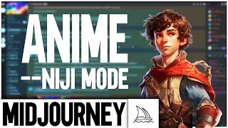 How To Use Niji Mode Midjourney