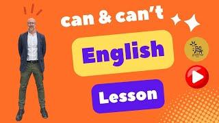 Grammar Goat English: Can & Can't #learnenglish #grammar #english