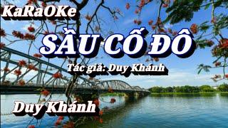 Karaoke Sầu Cố Đô _ Duy Khánh