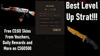 CSGO500 Level Up Strat and Guaranteed Profit Method!