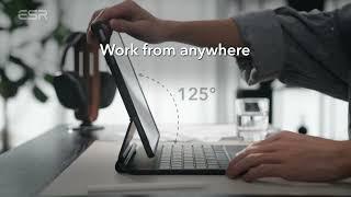 Transform your iPad to unleash your productivity with the ESR Rebound Magnetic Keyboard Case 360