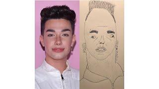 Spot The Difference | Fan Art By @Tw1tterPicasso | James Charles, Lil Nas X, and more