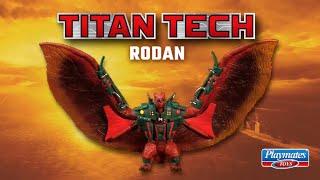 Playmates Titan Tech Rodan Commercial, plus Godzilla and Kong