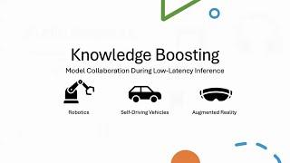 Knowledge boosting: Model collaboration during low-latency inference