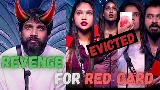 RED CARD REVENGE  | #pradeepantony #trending #bb7tamil #biggbosstamil #redcard